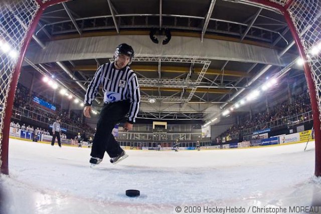 Photo hockey match Strasbourg  - Grenoble  le 06/03/2009