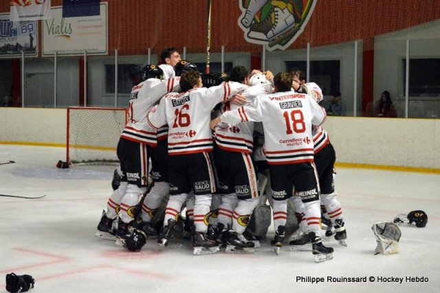 Photo hockey match Colmar - Morzine-Avoriaz le 15/04/2018
