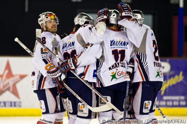 Photo hockey match Strasbourg  - Grenoble  le 06/03/2009