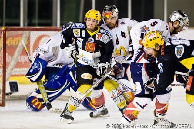 Photo hockey match Strasbourg  - Grenoble  le 06/03/2009