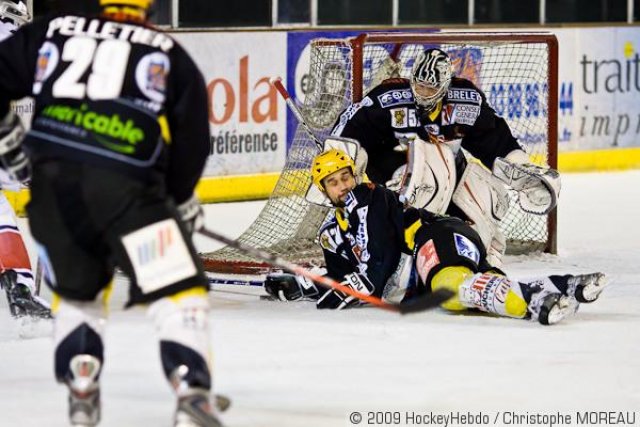 Photo hockey match Strasbourg  - Grenoble  le 06/03/2009