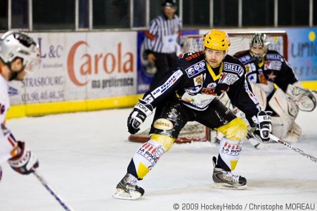 Photo hockey match Strasbourg  - Grenoble  le 06/03/2009