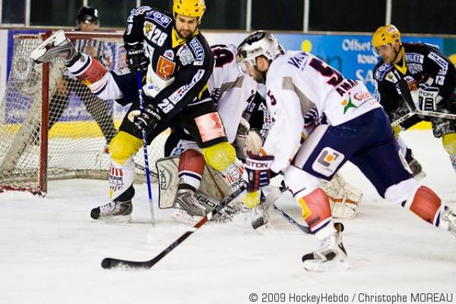 Photo hockey match Strasbourg  - Grenoble  le 06/03/2009