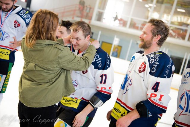 Photo hockey match Asnières - Caen II le 15/04/2018