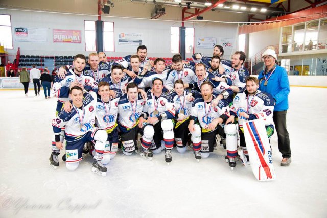 Photo hockey match Asnières - Caen II le 15/04/2018