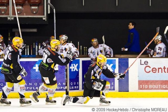Photo hockey match Strasbourg  - Grenoble  le 06/03/2009