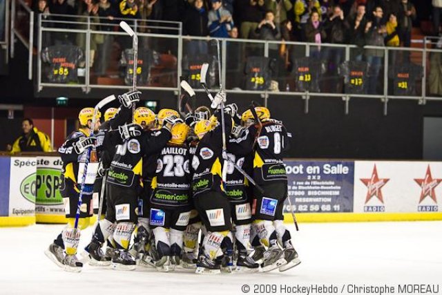 Photo hockey match Strasbourg  - Grenoble  le 06/03/2009
