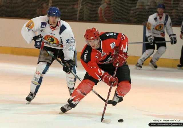Photo hockey match Neuilly/Marne - Mont-Blanc le 06/03/2009