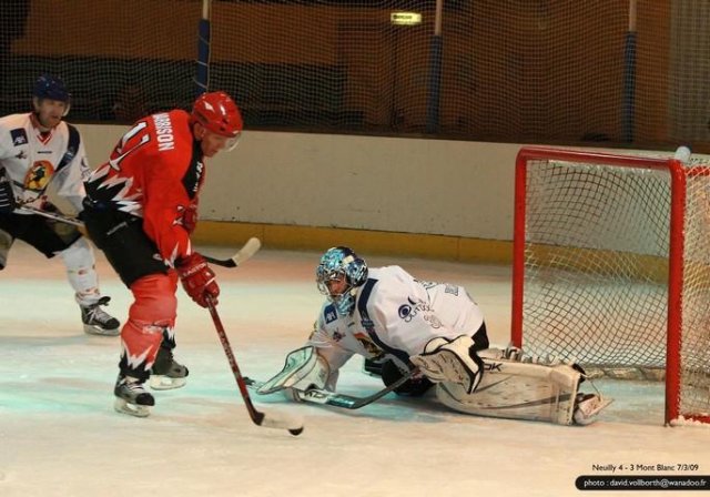Photo hockey match Neuilly/Marne - Mont-Blanc le 06/03/2009