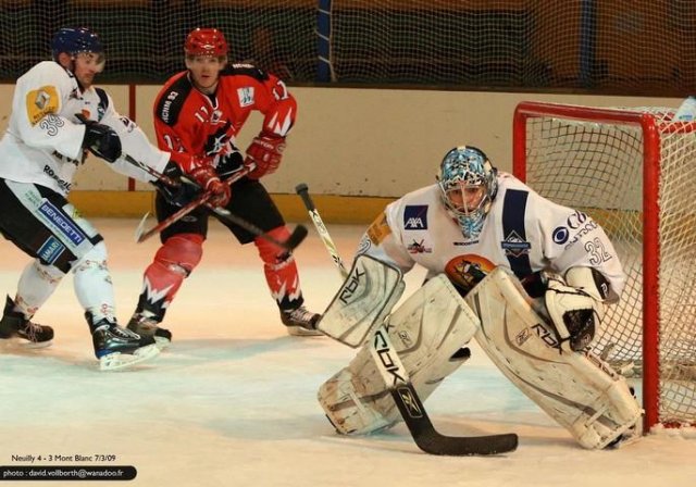 Photo hockey match Neuilly/Marne - Mont-Blanc le 06/03/2009