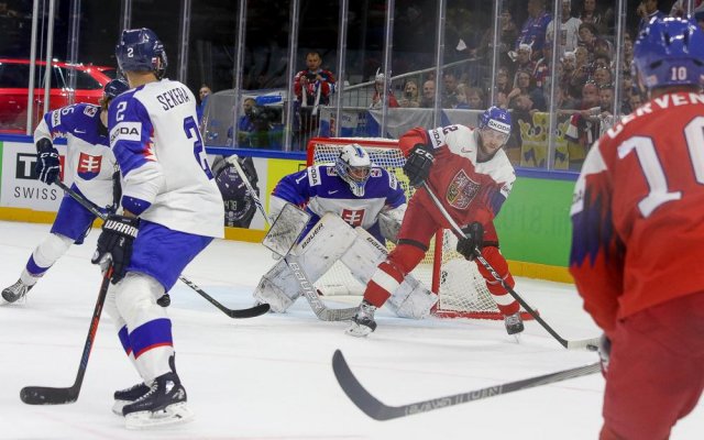 Photo hockey match Czech Republic - Slovakia le 05/05/2018