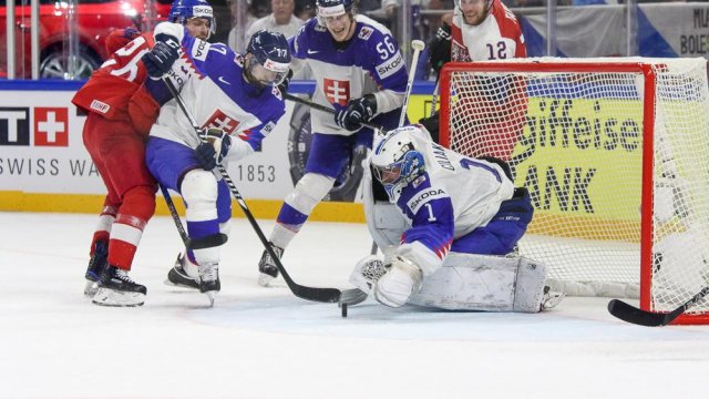 Photo hockey match Czech Republic - Slovakia le 05/05/2018