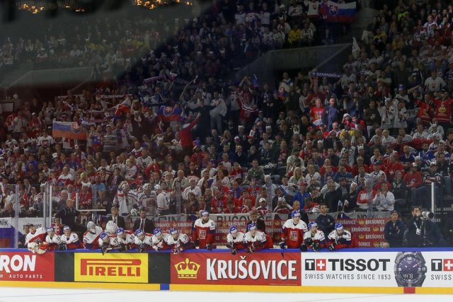 Photo hockey match Czech Republic - Slovakia le 05/05/2018