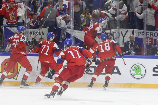 Photo hockey match Czech Republic - Slovakia le 05/05/2018