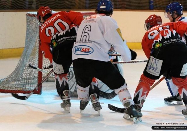 Photo hockey match Neuilly/Marne - Mont-Blanc le 06/03/2009