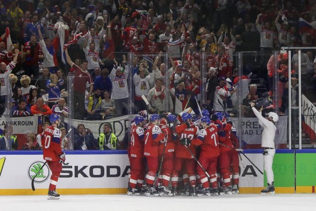 Photo hockey match Czech Republic - Slovakia le 05/05/2018