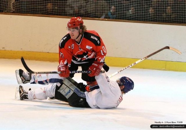 Photo hockey match Neuilly/Marne - Mont-Blanc le 06/03/2009