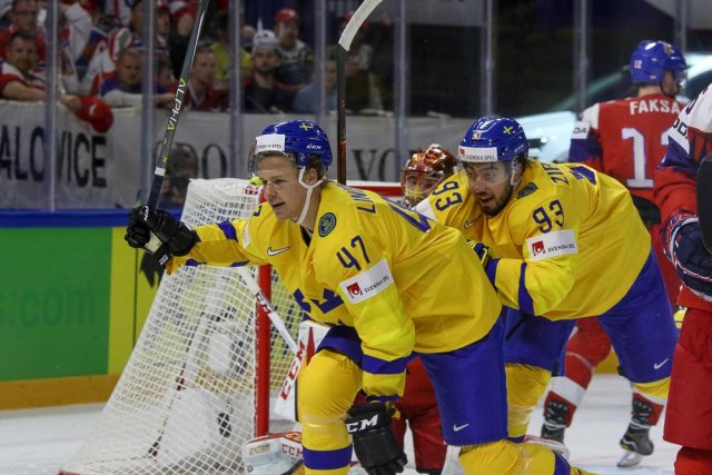 Photo hockey match Sweden - Czech Republic le 06/05/2018