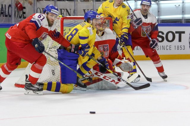 Photo hockey match Sweden - Czech Republic le 06/05/2018