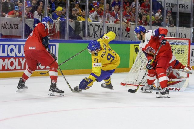 Photo hockey match Sweden - Czech Republic le 06/05/2018