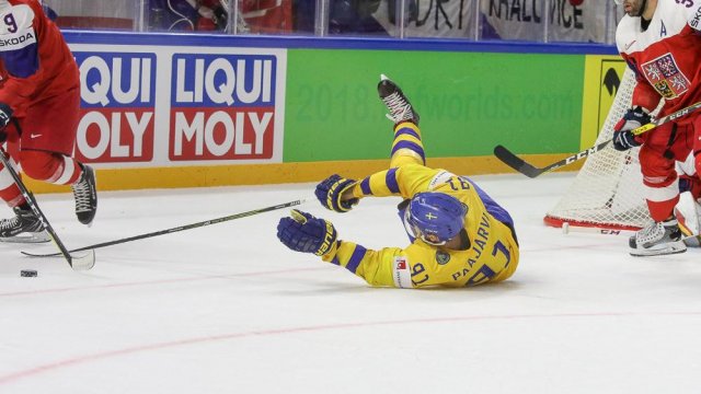 Photo hockey match Sweden - Czech Republic le 06/05/2018