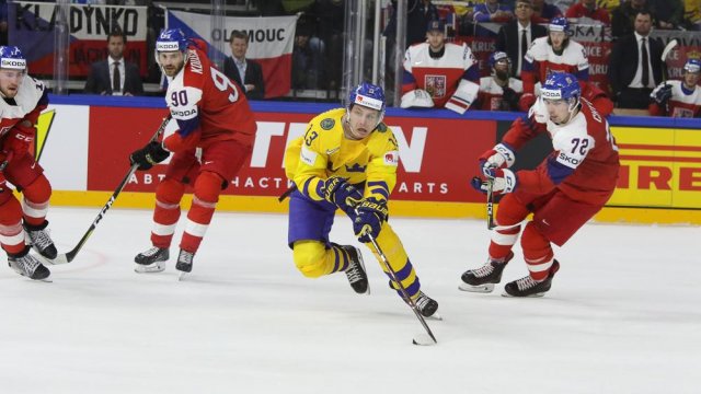 Photo hockey match Sweden - Czech Republic le 06/05/2018