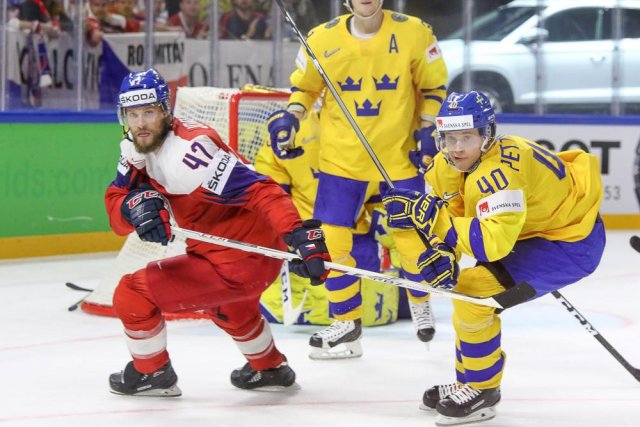 Photo hockey match Sweden - Czech Republic le 06/05/2018