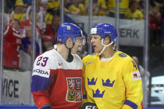 Photo hockey match Sweden - Czech Republic le 06/05/2018