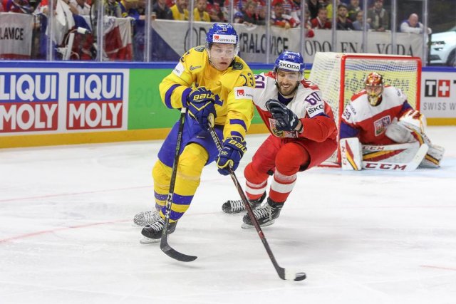 Photo hockey match Sweden - Czech Republic le 06/05/2018
