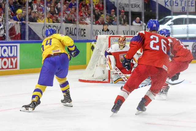 Photo hockey match Sweden - Czech Republic le 06/05/2018
