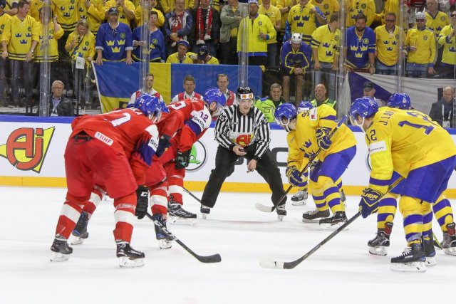 Photo hockey match Sweden - Czech Republic le 06/05/2018