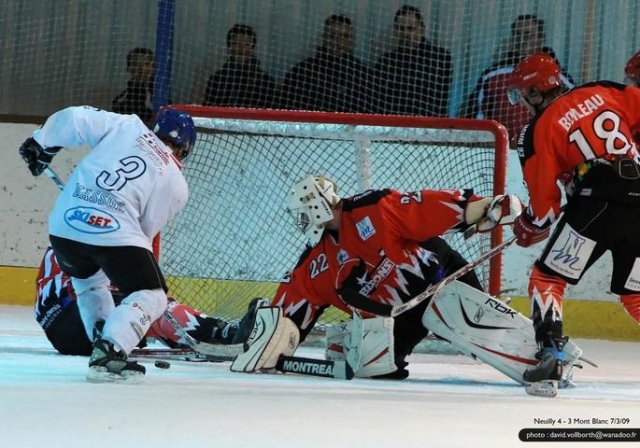 Photo hockey match Neuilly/Marne - Mont-Blanc le 06/03/2009
