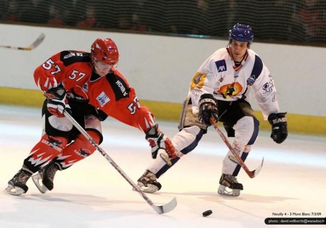 Photo hockey match Neuilly/Marne - Mont-Blanc le 06/03/2009