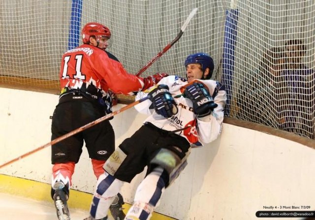 Photo hockey match Neuilly/Marne - Mont-Blanc le 06/03/2009
