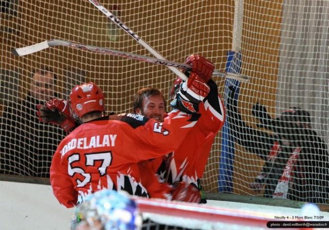 Photo hockey match Neuilly/Marne - Mont-Blanc le 06/03/2009