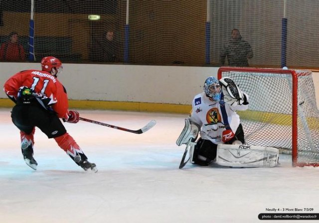 Photo hockey match Neuilly/Marne - Mont-Blanc le 06/03/2009