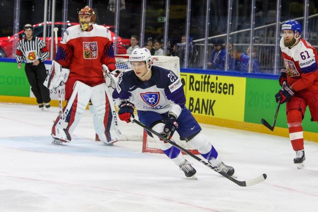 Photo hockey match France - Czech Republic le 13/05/2018