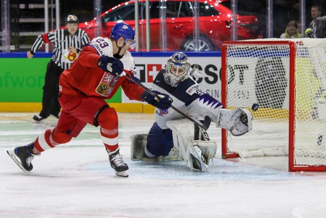 Photo hockey match France - Czech Republic le 13/05/2018