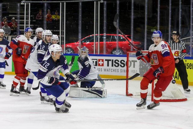 Photo hockey match France - Czech Republic le 13/05/2018
