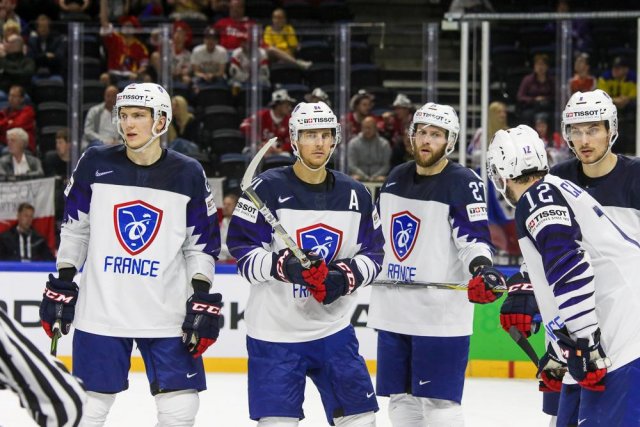 Photo hockey match France - Czech Republic le 13/05/2018