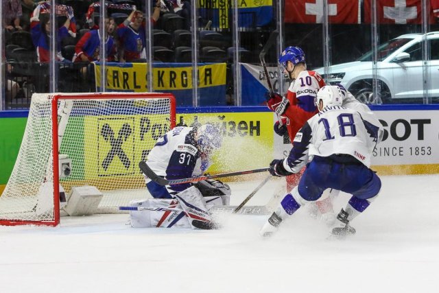 Photo hockey match France - Czech Republic le 13/05/2018