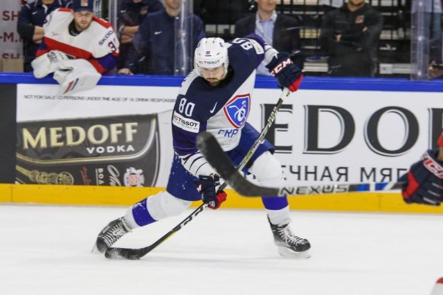 Photo hockey match France - Czech Republic le 13/05/2018