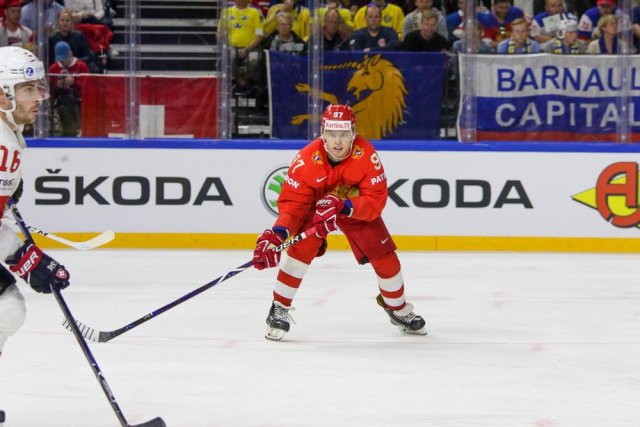 Photo hockey match Russia - Switzerland le 12/05/2018