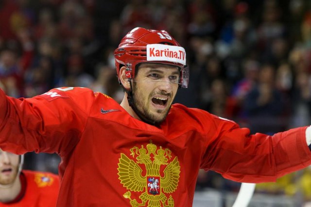 Photo hockey match Russia - Switzerland le 12/05/2018