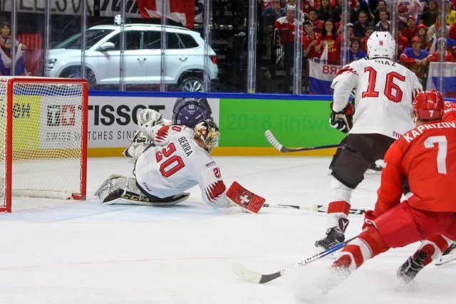 Photo hockey match Russia - Switzerland le 12/05/2018