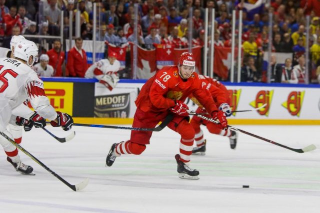 Photo hockey match Russia - Switzerland le 12/05/2018