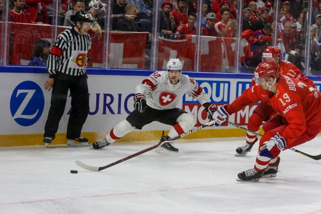 Photo hockey match Russia - Switzerland le 12/05/2018