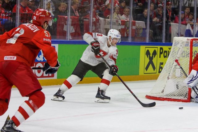 Photo hockey match Russia - Switzerland le 12/05/2018