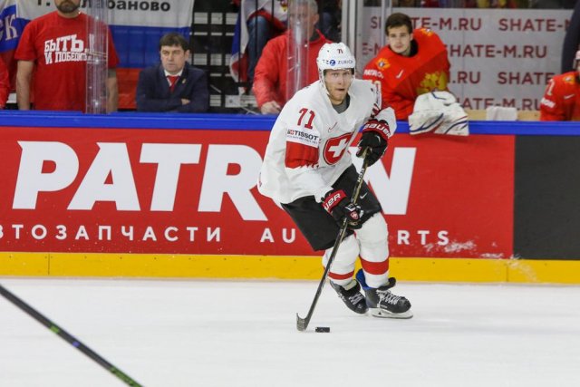 Photo hockey match Russia - Switzerland le 12/05/2018