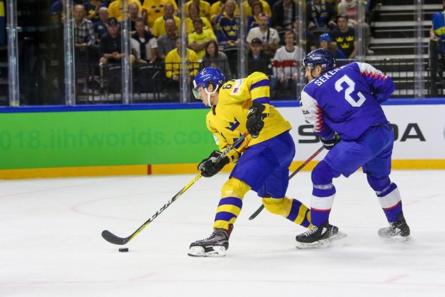 Photo hockey match Slovakia - Sweden le 12/05/2018